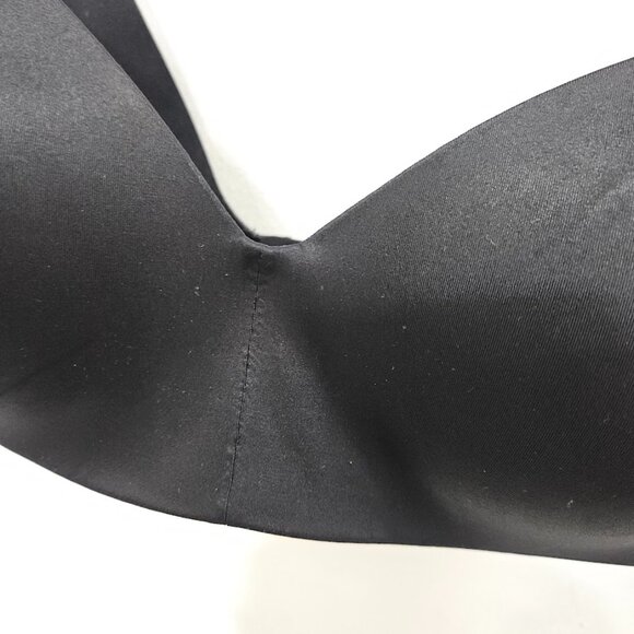 Soma Vanishing Back Plus Size Black Wireless Straps Lightly Lined Padded Bra 38B - Picture 5 of 12